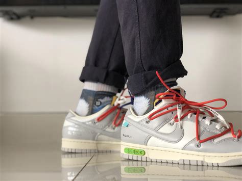 nike dunk low off white lot 23|nike x dunk low lot 01.